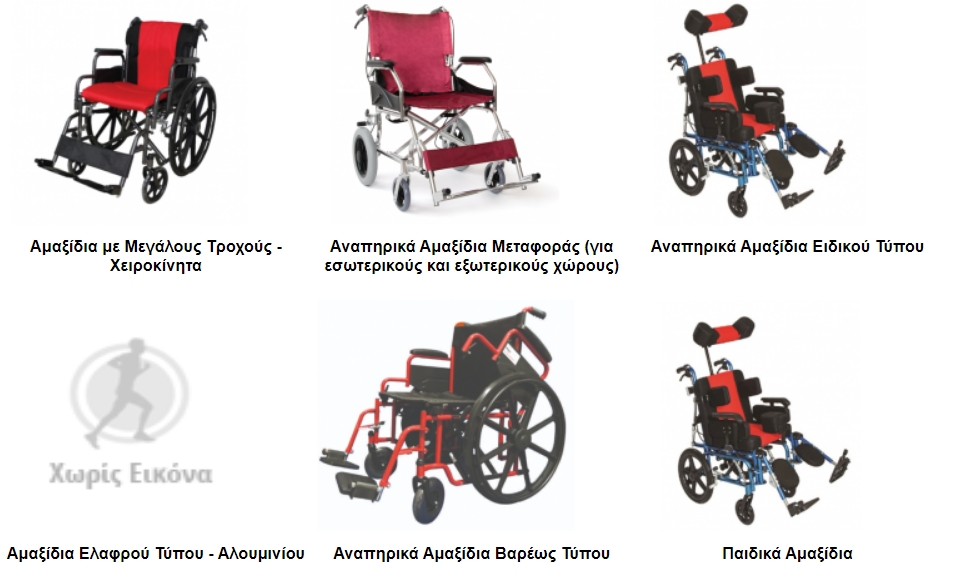 Αναπηρικά αμαξίδια Medistep Acharnes